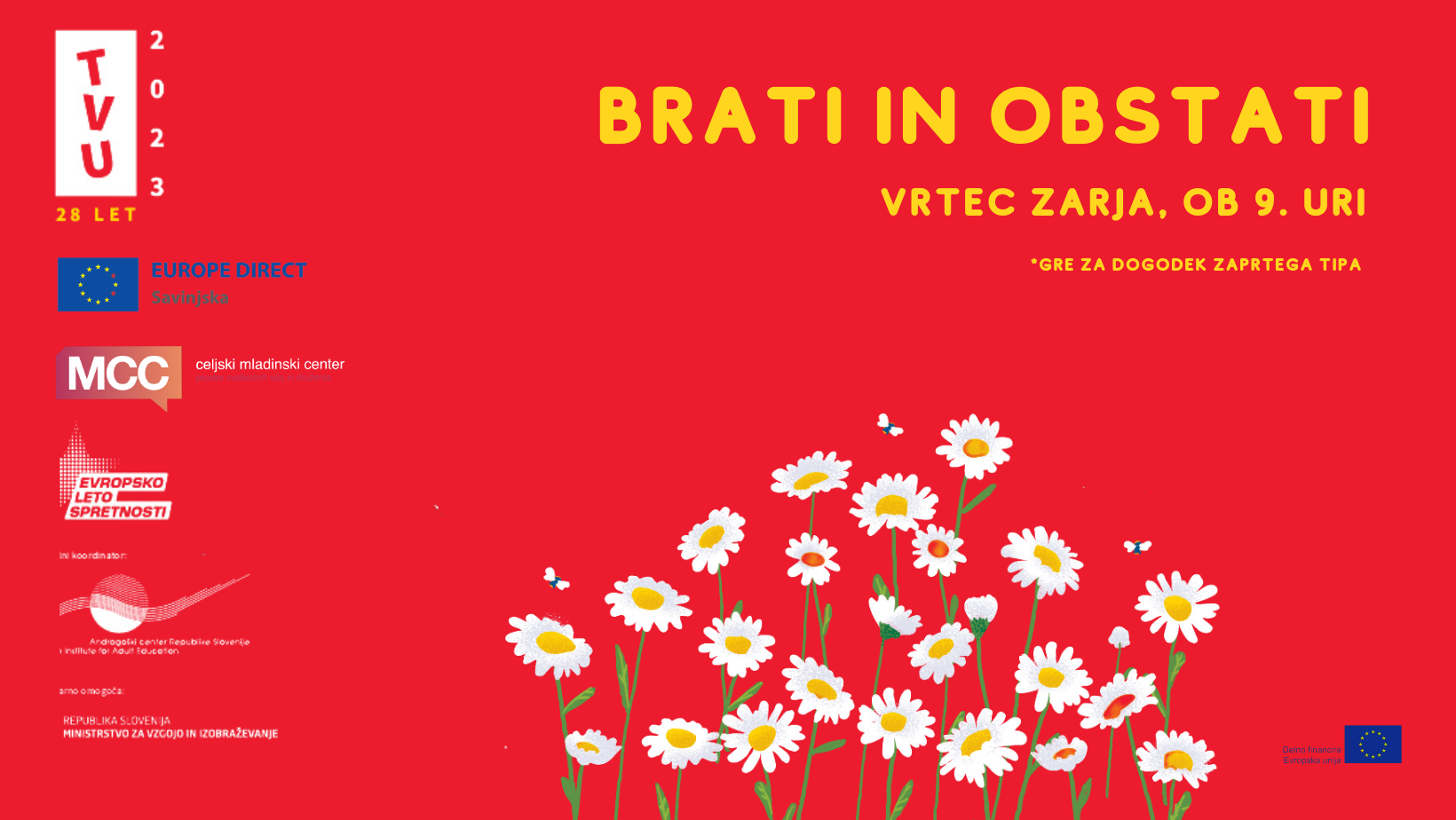 TVU 2023: Brati in obstati 