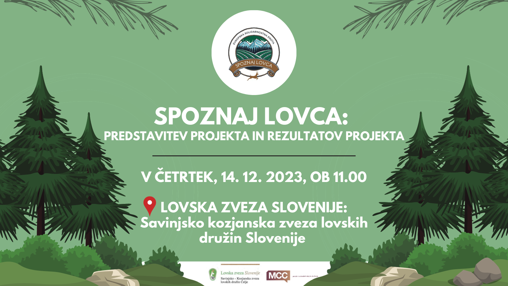 SPOZNAJ LOVCA: Predstavitev projekta in rezultatov projekta