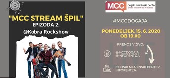 MCC stream ŠPIL - Kobra Rockshow