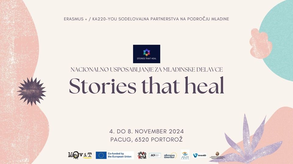 Nacionalno usposabljanje v Portorožu: Stories that heal