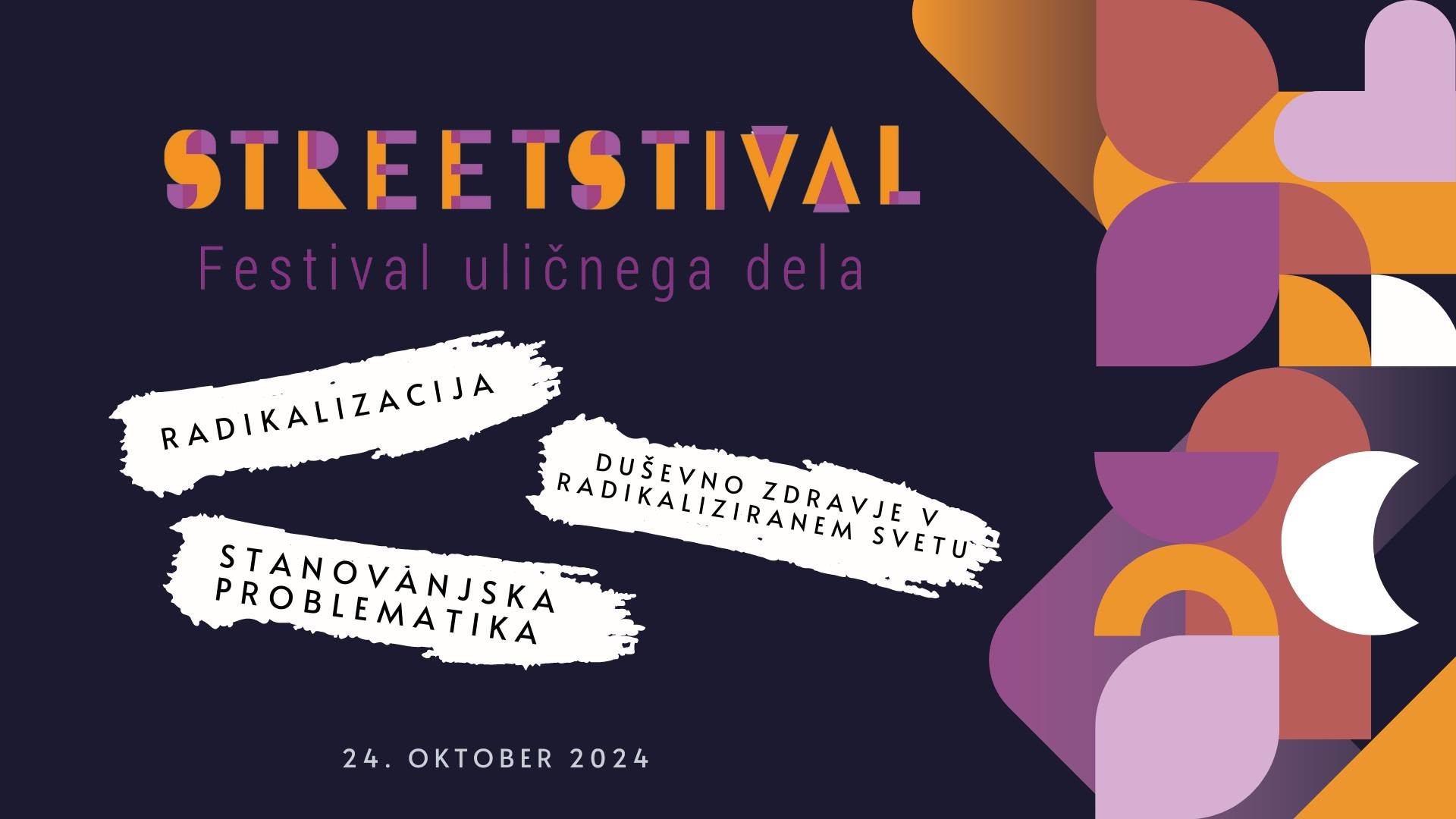 Streetstival 2024 – Aktualni izzivi mladih v sodobni družbi