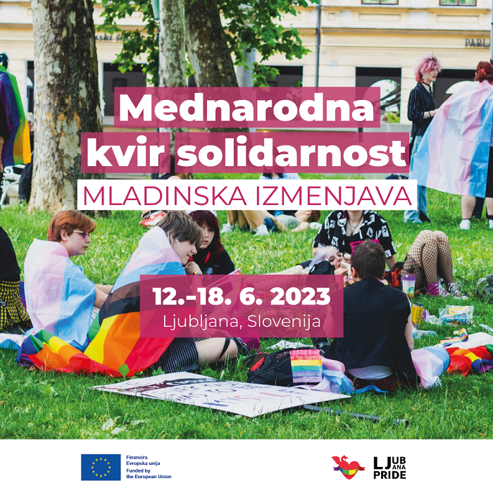 Mladinska izmenjava: “Mednarodna kvir solidarnost”