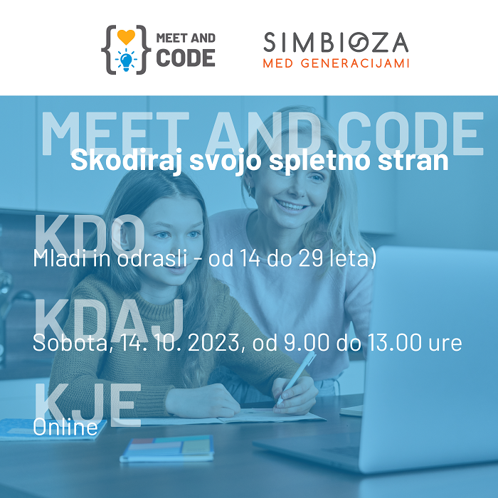 Meet and code 2023: Skodiraj svojo spletno stran