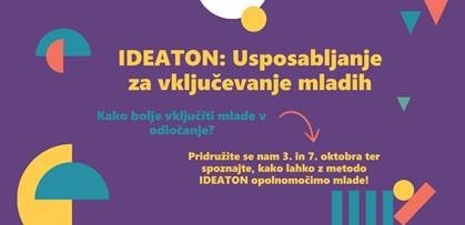 IDEATON: Usposabljanje za vključevanje mladih