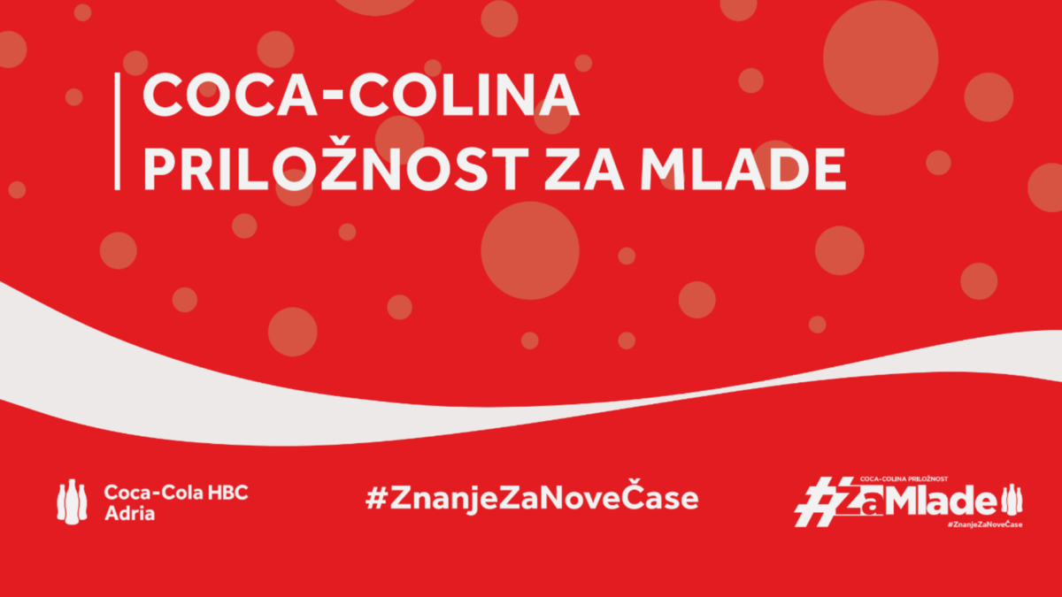 Coca-Colina priložnost za mlade