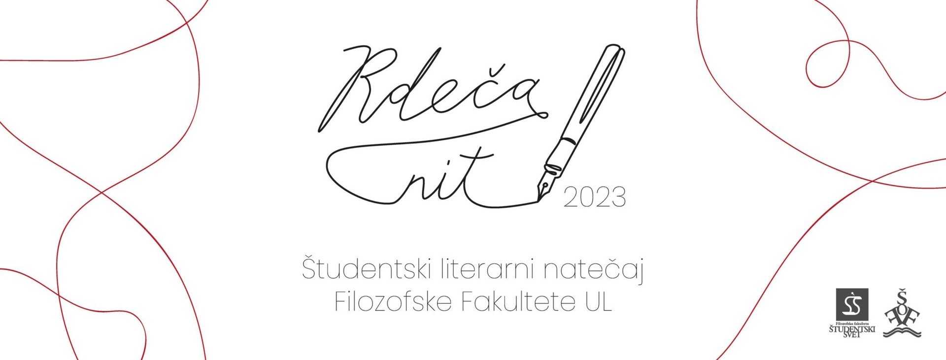 Odprt poziv za študentski literarni natečaj Rdeča nit