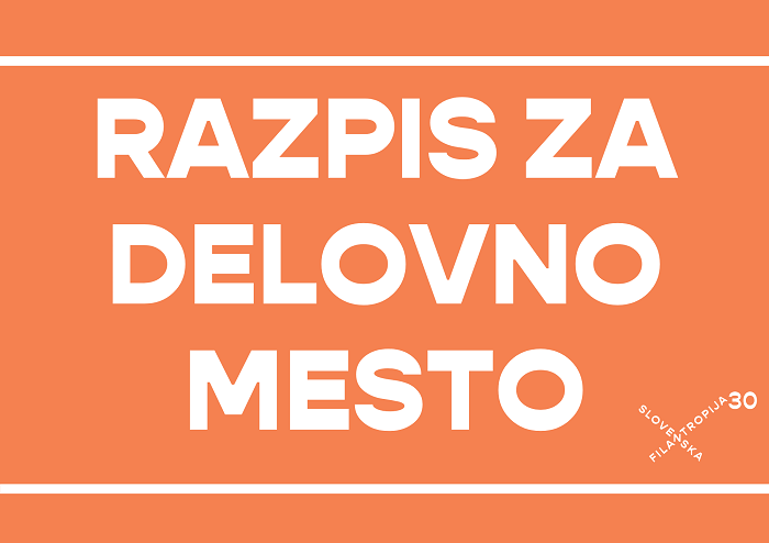 Razpis za delovno mesto: Strokovni_a sodelavec_ka na področju prostovoljstva